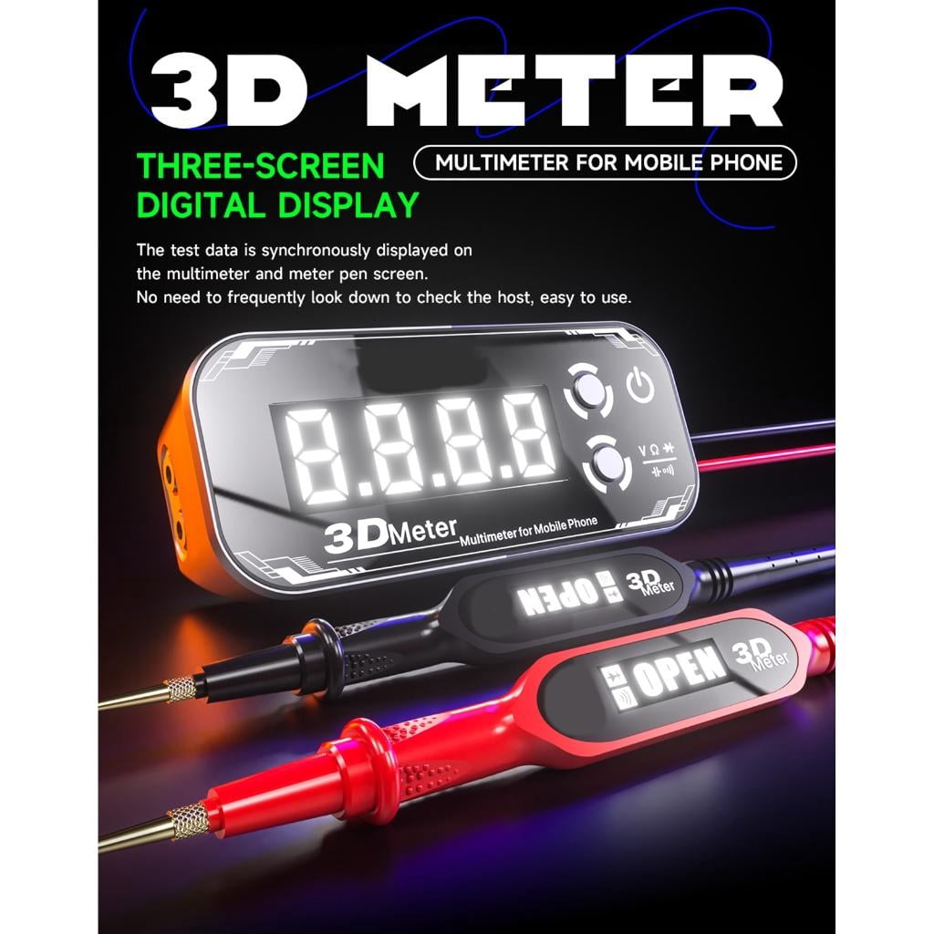 CEORPER Digital Display Multimeter Voltage/Capacitance Resistance Measurement Tool