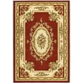 thumbnail image 4 of SAFAVIEH Lyndhurst Katherine Traditional Bordered Runner Rug, Red/Ivory, 2'3" x 8', 4 of 5