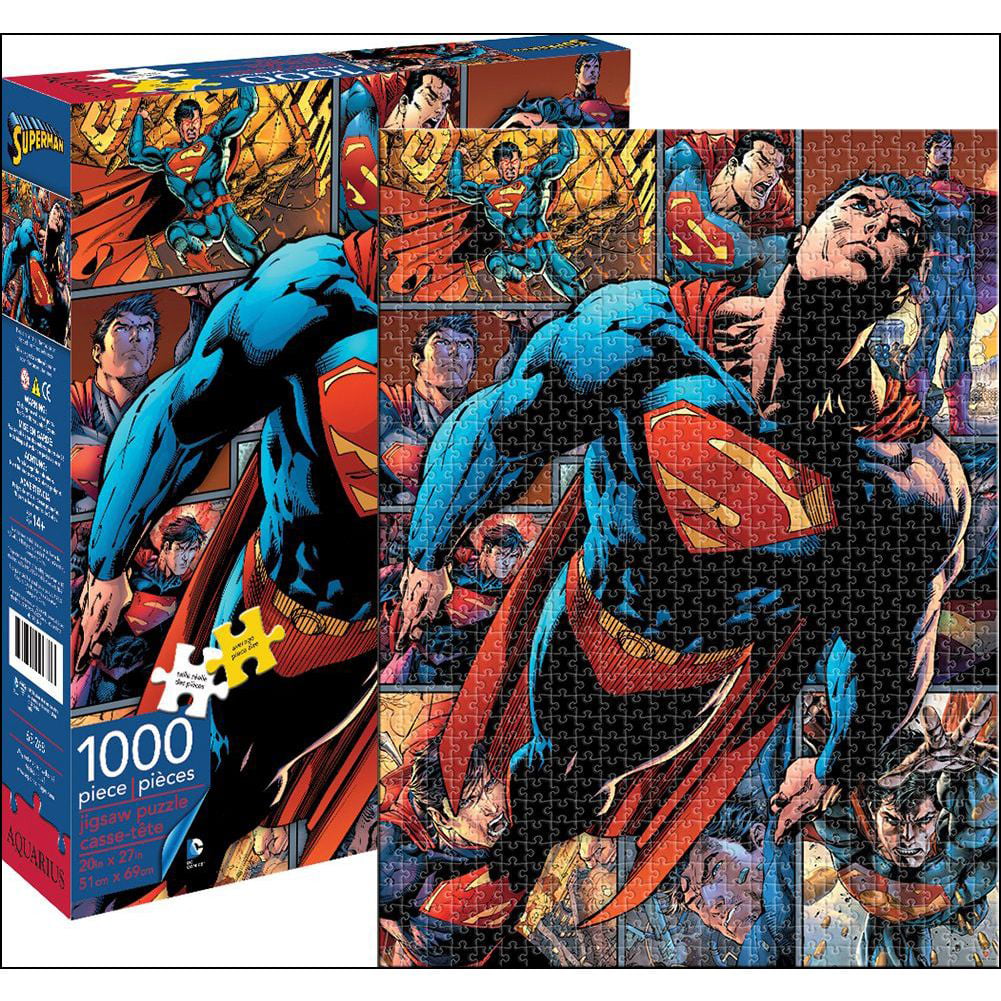 AQUARIUS JIGSAW PUZZLE SUPERMAN 1000 PCS #65233 