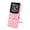 Pink-Battery type, variant on Electronic Metronome for Music Students with Large Beat Display LED Cue and Side Level Dial for Everyday Drills