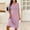 #190-Purple, variant on Warop Women's Modal Lounge Dress, Solid Color Round Neck with Pockets, Side Tie Waist for Home and Sleepwear