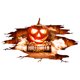 thumbnail image 1 of Clearance! Halloween Home Decor! Halloween 3D Scary Wall Stickers Removable Art Mural Party Decals Decor Buy 2 Get 3, 1 of 4