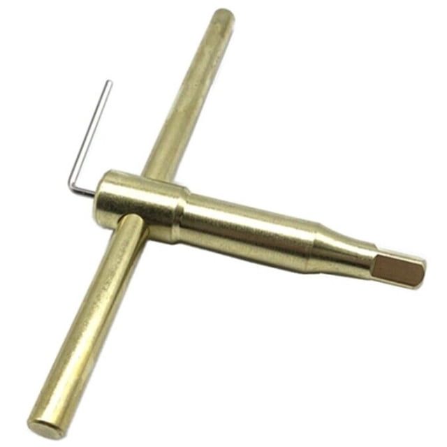 12mm Lathe Chuck Tools Chuck Handle T-shape Wrench 40CR Quenching