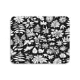thumbnail image 2 of Minimalist Leaves Pattern Design Diatomaceous Earth Water Absorbent Mat, Anti-Slip Rubber Backing, 19.7" x 15.7", 2 of 11