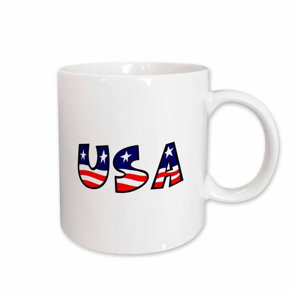 3drose, Usa, 11oz Mug