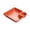 Red, variant on Eqslft 1PC Chip Dip Serving Platter Set, Plastic Dumpling Plates with Sauce Compartment, Entertaining Plastic Dip Tray Plate for Appetizer, Taco Salsa, Fruit, Charcuterie