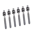 thumbnail image 1 of 6 varillas de tensión para tambor, tornillos de fijación para tambor de 5 mm, resistentes, para percusión. M5x45mm, 1 of 9