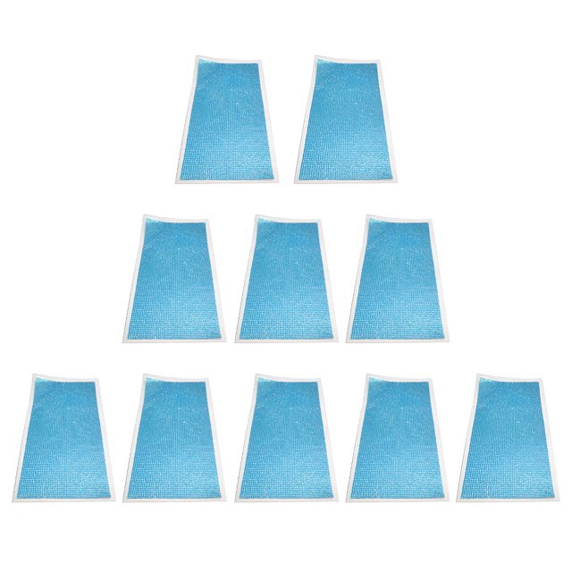 Youkk 10 Sheets English Letters Sticker Adhesive Ornament Numbers Decals Three-dimensional Acrylic Label Gift Computer Supply 3MM5200 The Entire