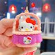 thumbnail image 1 of Lindo llavero con forma de cuna de Sanrio Kulomi para muñeca, colgante para bolso, llavero para coche, regalo para muñeca al, 1 of 5