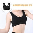 thumbnail image 3 of WEUVEB Top Deportivo Negro Sin Con Suave Y Transpirable Para Yoga Y Entrenamiento Mujer, 3 of 8