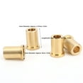 thumbnail image 1 of ANGGREK Robot Bronze Bushing,12Pcs Bronze Bushing Low Friction Industrial Robots Parts 12/4 US Standard For FRC, 1 of 8