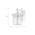 thumbnail image 5 of Nuvo 60-4951 - Cove Neck - 1 Light - 12" Outdoor Hang W/ Clear Seed Glass, 5 of 10