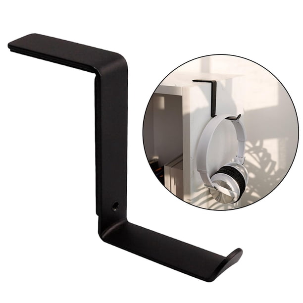 1 pieza de acrílico para juegos de escritorio, soporte para auricures, soporte para auricures, soporte de de abrazadera Uversal, - Negro
