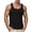 Black-A, variant on Men's Workout Stringer Tank Tops Athletic Quick Dry Y-Back Tops Bodybuilding Muscle Shirts for Gym Navy-A