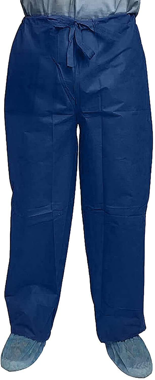 Disposable Dark Blue Pants. Pack of 50 