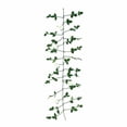 thumbnail image 3 of Balsa Circle 6 feet Green Garland 5 Ivory Silk Rose Flowers Leaves Wedding Party, 3 of 7