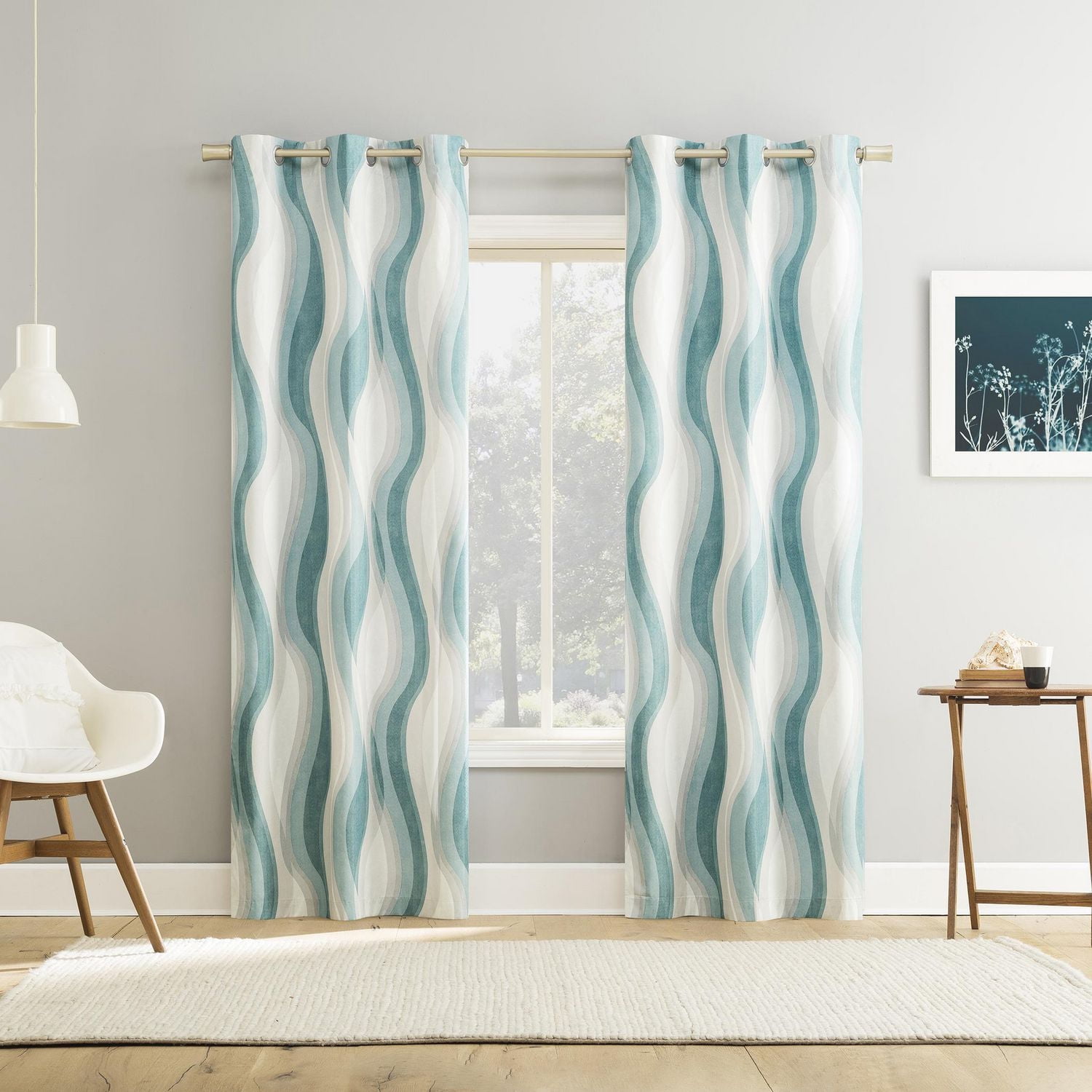 Mainstays Dezi Thermal Blackout Grommet Curtain Panel, 1 panel, blackout