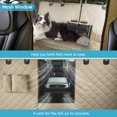 thumbnail image 3 of Hamaca para piso de perro Lassie 4 en 1 cubierta impermeable para asiento trasero, 3 of 7