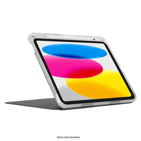 Targus - Pro-Tek Clear Case for 10.9" iPad (10th Gen.) - Clear/ Black