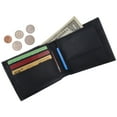 thumbnail image 6 of Genuine Lambskin Soft Leather Bifold Credit Card Wallet with Coin Pouch 59, 6 of 24
