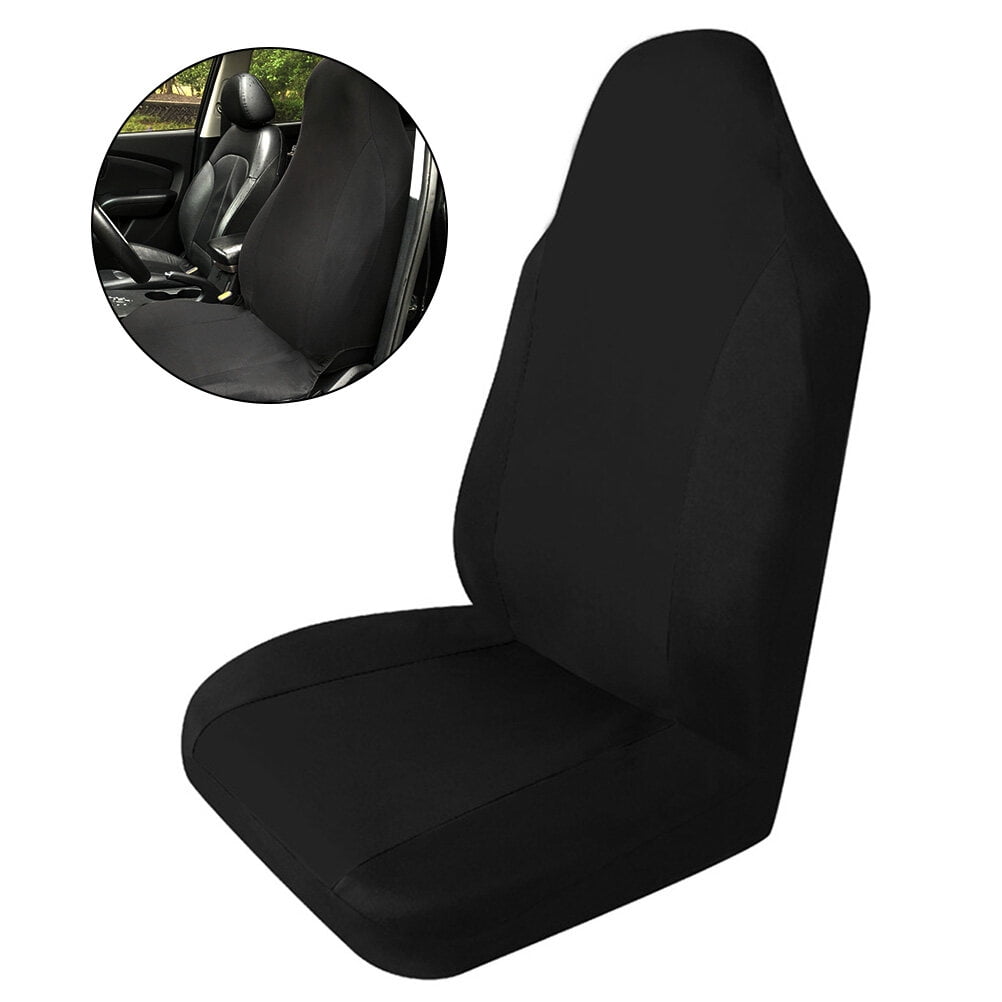 Universal Auto Car Seat Covers Anti Front Seat Covers Protector (Black