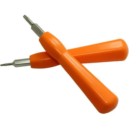 

Doorbell Screwdriver Security Double-end Ring Doorbell Screwdriver Replacement Security Screwdriver for Doorbell Repairing（Orange）（2 PCS ）
