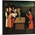 thumbnail image 1 of ARTCANVAS The Conjurer 1502 Canvas Art Print by Hieronymus Bosch - Size: 18" x 18" (1.50" Deep), 1 of 9