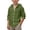Green#9527, variant on BOOMNY Toddler Boys Linen Hooded Shirts Long Sleeve Buttons T Shirts for Boys Solid Color Breathable Loose Fit Cozy Childrens Summer Tees