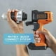 thumbnail image 4 of Taladro/atornillador Matrix Inalambrico Black & Decker 20v + 1 Juego de Brocas, 4 of 6