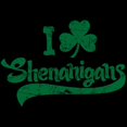 thumbnail image 3 of CafePress - I Shamrock Shenanigans Women's Dark Pajamas - Women's Short Sleeve Print T-Shirt and Pants Dark Cotton Pajama Set, 3 of 7