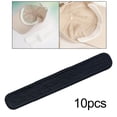 thumbnail image 1 of 10 piezas de para el sudor del sombrero, absorbente de sudor desechable, no tejido, cinta reductora que absorbe la humedad, protectores amigable , Negro Macarena Reductor de tamaño de sombrero, 1 of 8