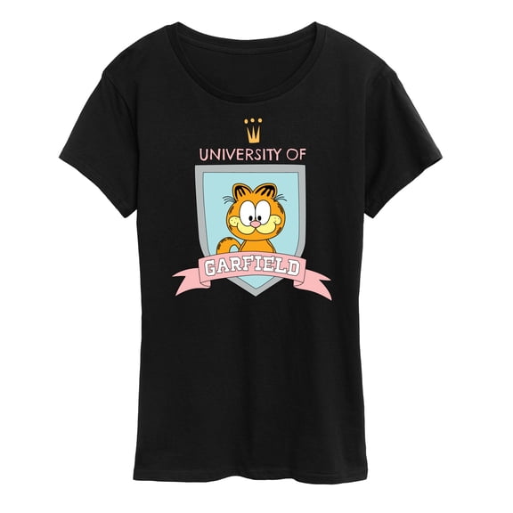 Garfield - University Of Garfield - Women's Short Sleeve Graphic T-Shirt