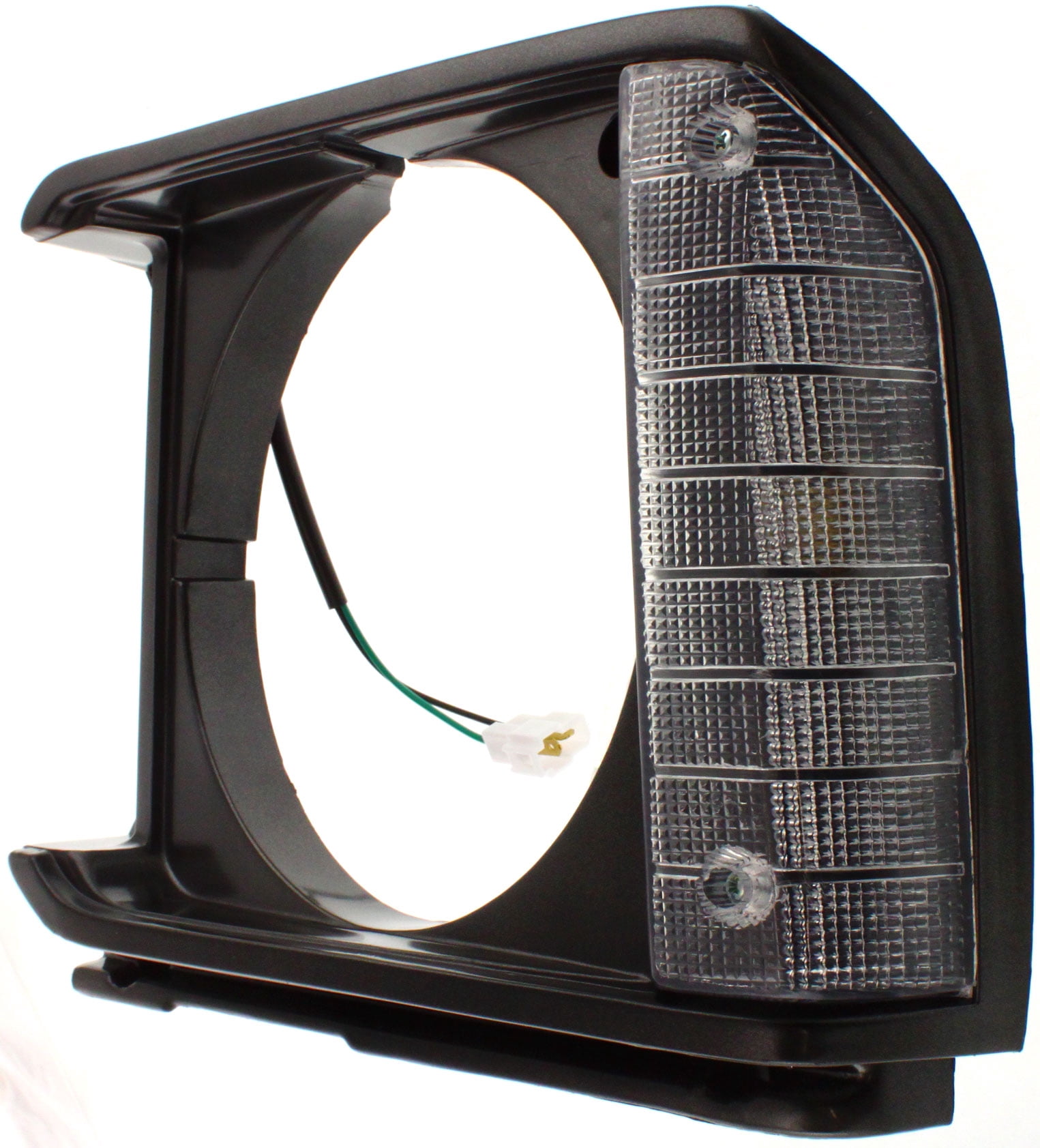Replacement 3072 Headlight Door Compatible For 1979-1981 Toyota Pickup Left Driver Gray