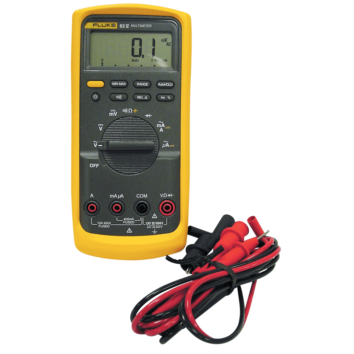 Fluke 83-5 Industrial AC/DC Multimeter 3 3/4 Digit