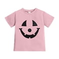 thumbnail image 2 of Toddler Halloween Shirts Crewneck Short Sleeve Graphic Tee Shirts Baby Boy Girl Outfit 2-3 Years, 2 of 4