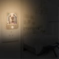 thumbnail image 7 of WOBOGO Happy English Setter Dog Night Light Lamp Set of 2 with Smart Sensor Dusk to Dawn Sensor 0.6W Plug-in, 7 of 7