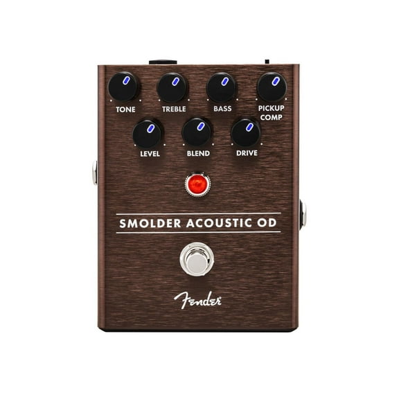 Fender Smolder Acoustic Overdrive Guitar Effects Pedal