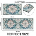 thumbnail image 3 of Boho Style Kitchen Rugs and Mats Set of 2, Country Rustic Farmhouse Kitchen Rugs, Non-Slip Washable Kitchen Mat for Front Sink Bohemian Farmhouse Kitchen Decor17x30+17x47Inch, 3 of 6