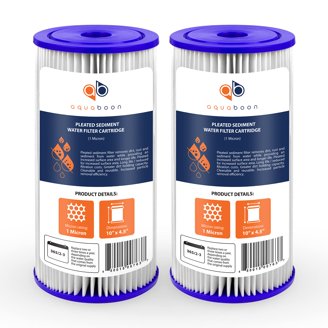 Cartuccia filo di polipropilene avvolto alt. 5″ 1 micron per sedimenti