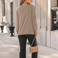 thumbnail image 6 of SOMER Womens Tops Fall Long Sleeve Shirts Business Dressy Casual Blouses for Women Pleated Trendy Tops 2025, 6 of 8