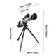 thumbnail image 3 of Telescopio astronómico educativo para niños, juguetes, monocular de alta potencia., 3 of 9