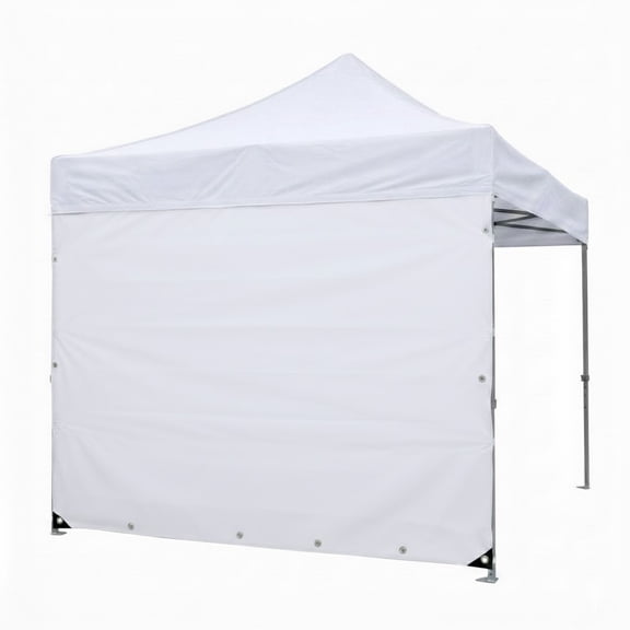 7' x 10' Solid Canopy Sidewall for 10' x 10' Canopies 16 Mil UV & Waterproof