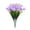 Purple, variant on LKWLPD Flowers Artificial 2 PCS Artificial Flower Spring Daffodil Home Living Room Decoration Flower