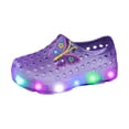 thumbnail image 6 of TrendOFT Kids Sandals Spring Summer Car Theme Luminous Garden Shoes For Toddler Boys Girls PP1 26, 6 of 6