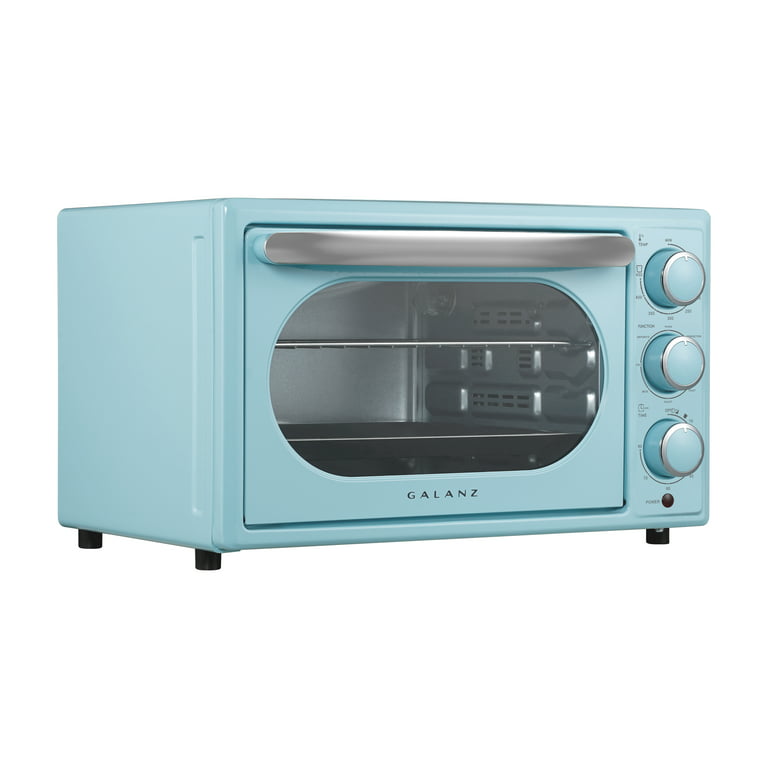 GRSK2A15BEMA18 by Galanz - Galanz 1.5 Cu Ft Retro French Door Toaster Oven  with Air Fry in Bebop Blue