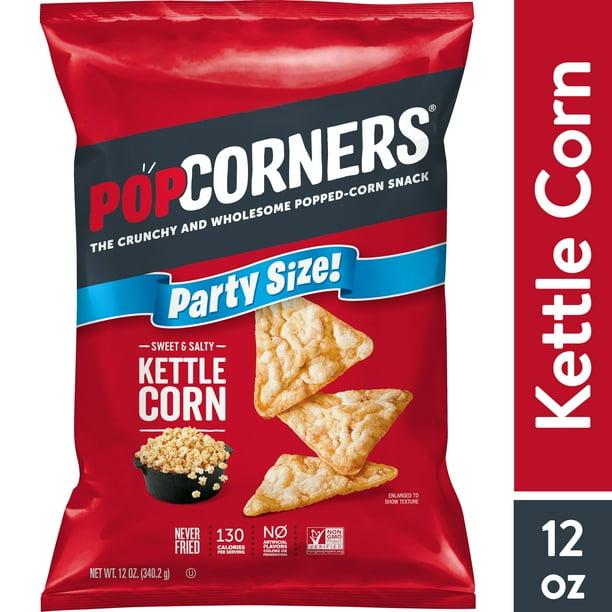 Popcorners Kettle Corn Popped Corn Snack, 12 oz