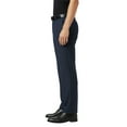thumbnail image 4 of The Urban Classic Premium Wool 3-Pack of Dress Pants for Men: Black, Navy, Gray, 4 of 7