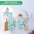 thumbnail image 6 of 2-Pack Pot Holders Heat Resistant Kitchen Oven Mitts 7x9.8in for Oven, Microwave & BBQ Summer Elements, 6 of 7