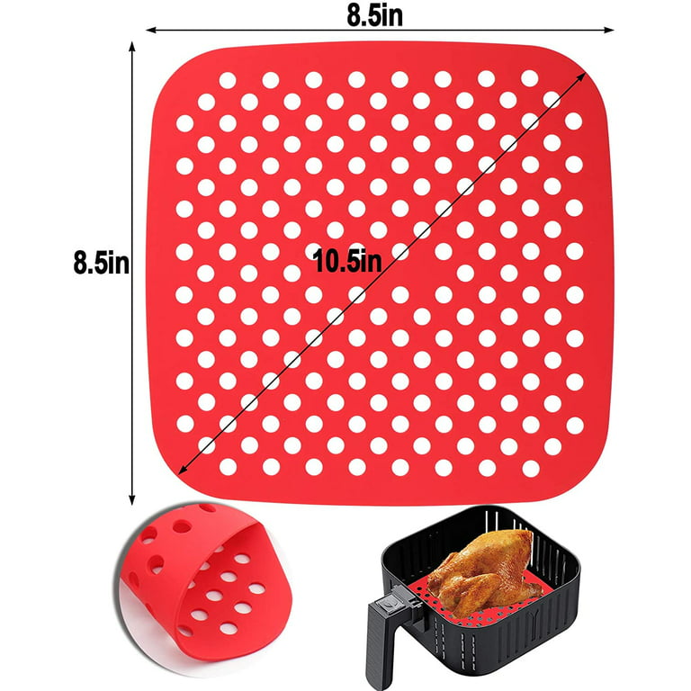 Silicone Air Fryer Liner for COSORI 5.8Qt Air Fryer Oven, Non-Stick  Reusable Air Fryer Silicone Basket Silicone Pot Parchment Liners Compatible  with