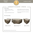 thumbnail image 2 of TK Classics Fairmont 04fWC Outdoor Patio Furniture Cover Set, 2 of 2